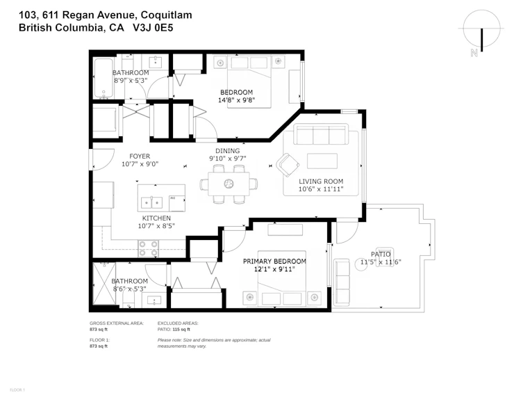 103-611 Regan Avenue, Coquitlam, BC, V3J 3A3 - 31