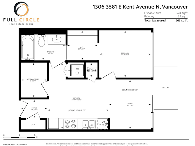 1306-3581 E Kent Avenue North, Vancouver, BC, V5S 0H6 - 20