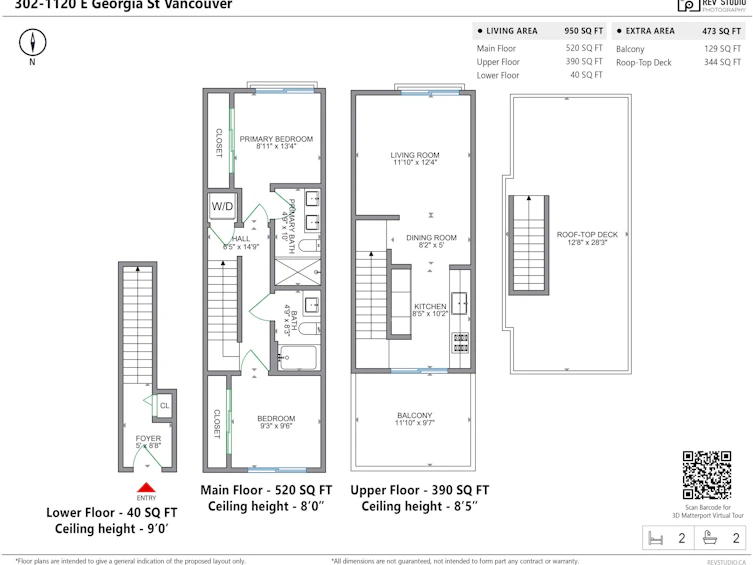 302-1120 E East Georgia Street, Vancouver, BC, V6A 0K2 - 40
