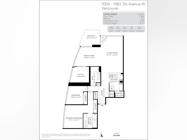 1004-1483 W 7th Avenue, Vancouver, BC, V6H 4H6 - 40
