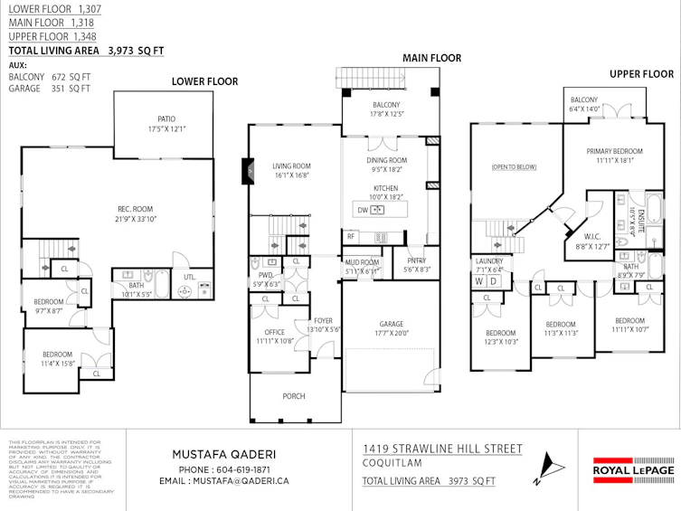 1419 Strawline Hill Street, Coquitlam, BC, V3E 0L5 - 40