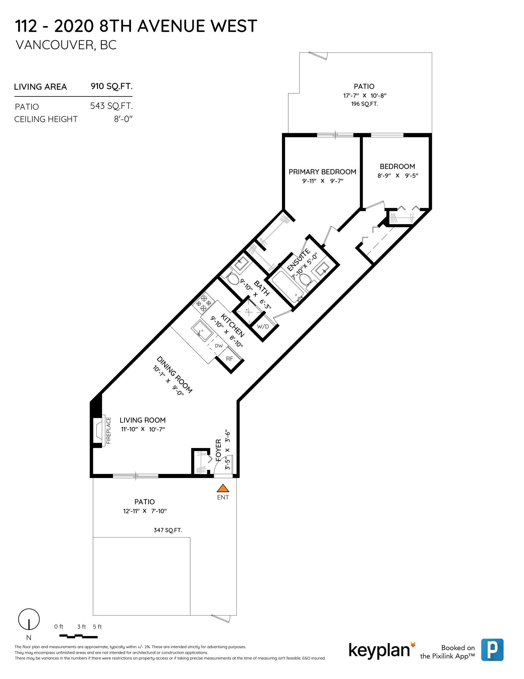 112-2020 W 8th Avenue, Vancouver, BC, V6J 1W5 - 26