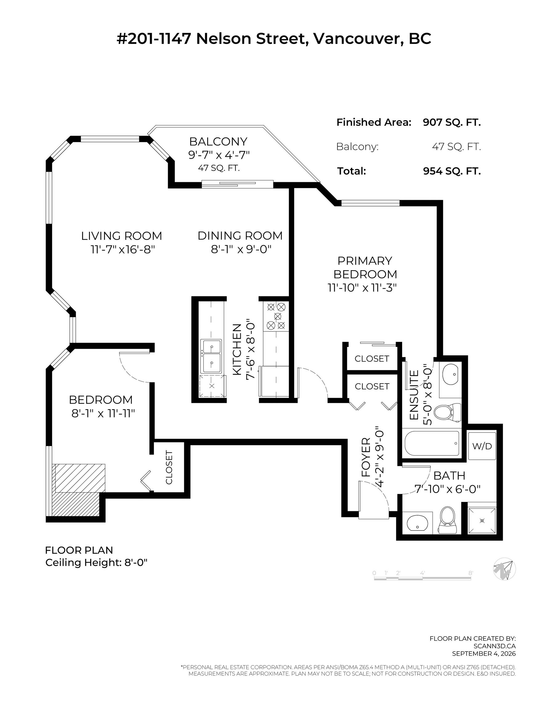 201-1147 Nelson Street, Vancouver, BC, V6E 1J3 - 34