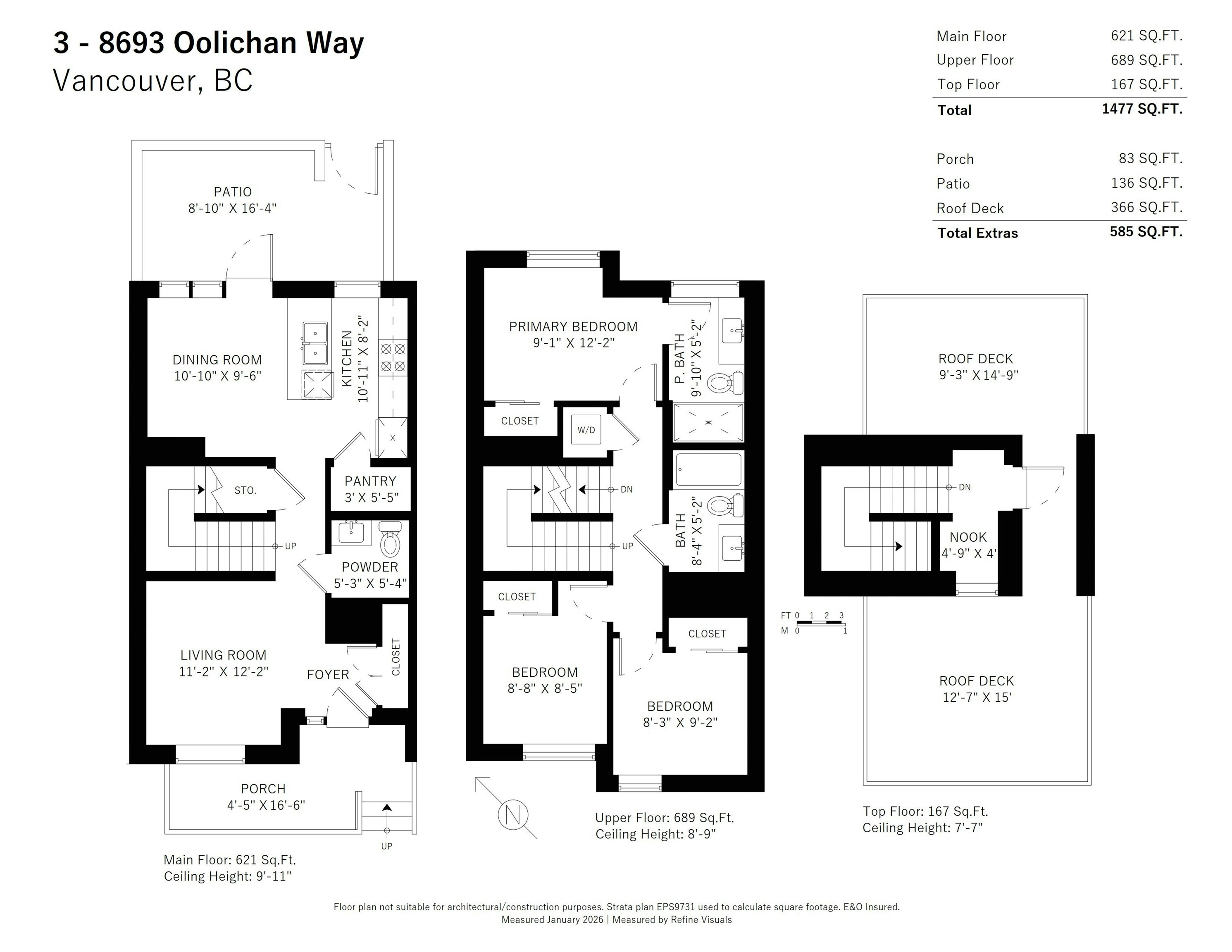 3-8693 Oolichan Way, Vancouver, BC, V5S 0G7 - 40