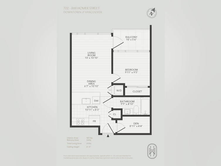 702-888 Homer Street, Vancouver, BC, V6B 0H7 - 31