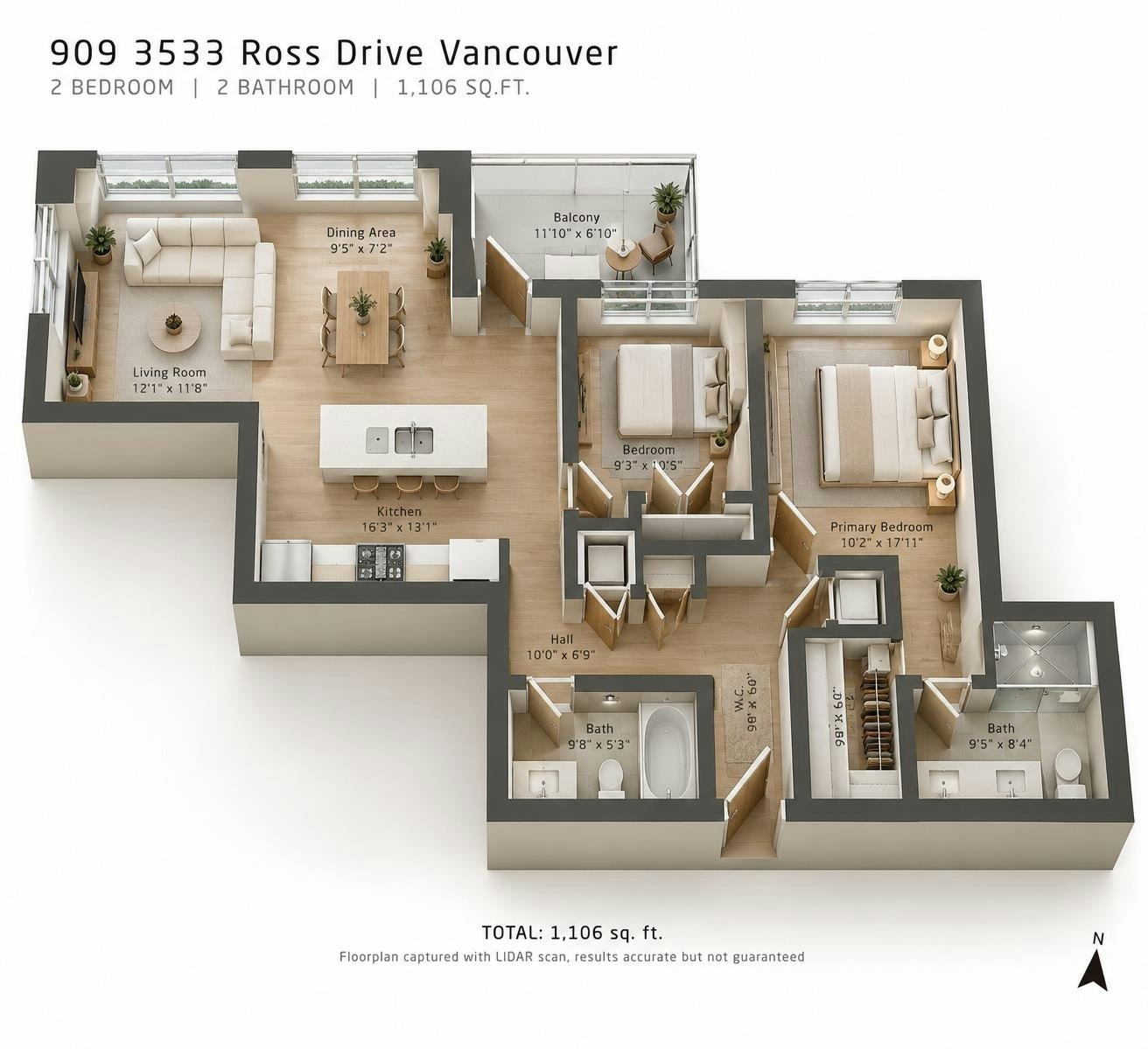 909-3533 Rosa Drive, Vancouver, BC, V6S 0L3