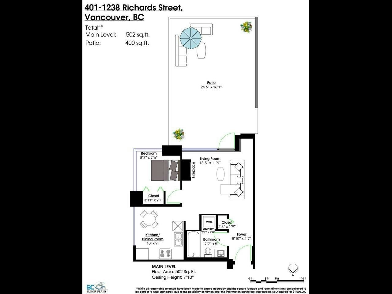 401-1238 Richards Street, Vancouver, BC, V6B 6M6 - 38