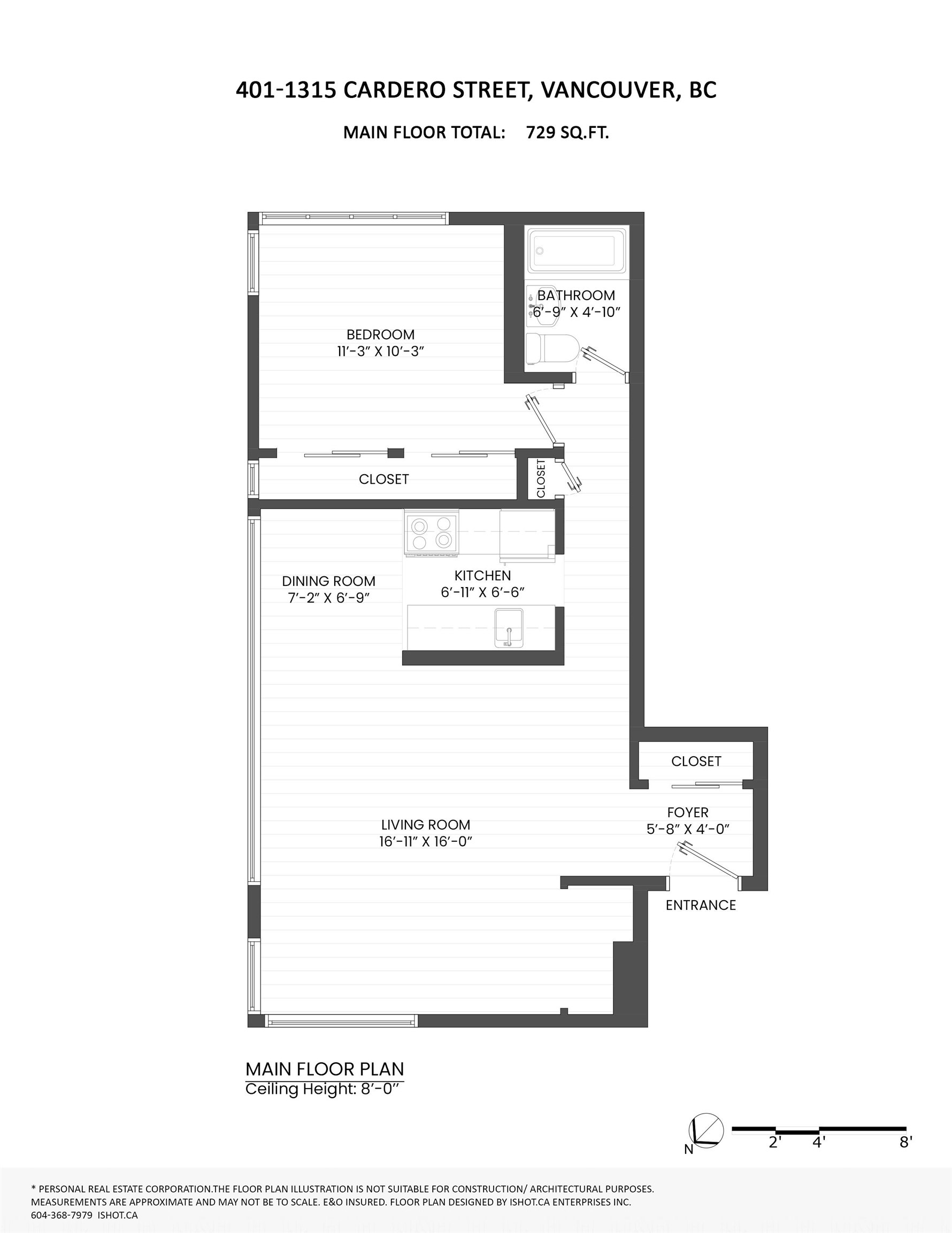 401-1315 Cardero Street, Vancouver, BC, V6G 2J2 - 35