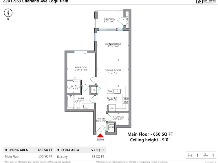 2201-963 Charland Avenue, Coquitlam, BC, V3K 0E2 - 31
