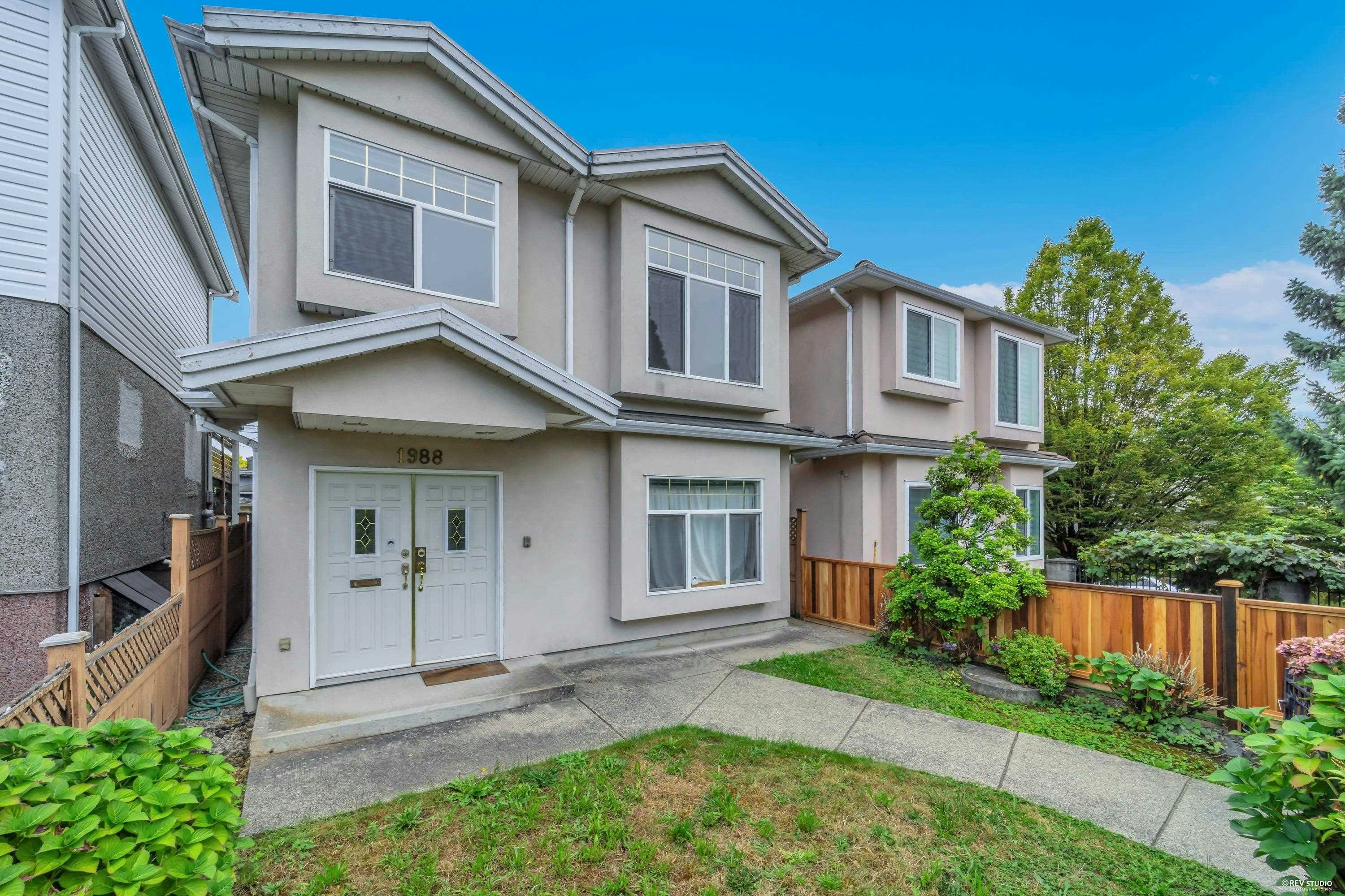 1988 Nanaimo Street, Vancouver, BC, V5N 5C3
