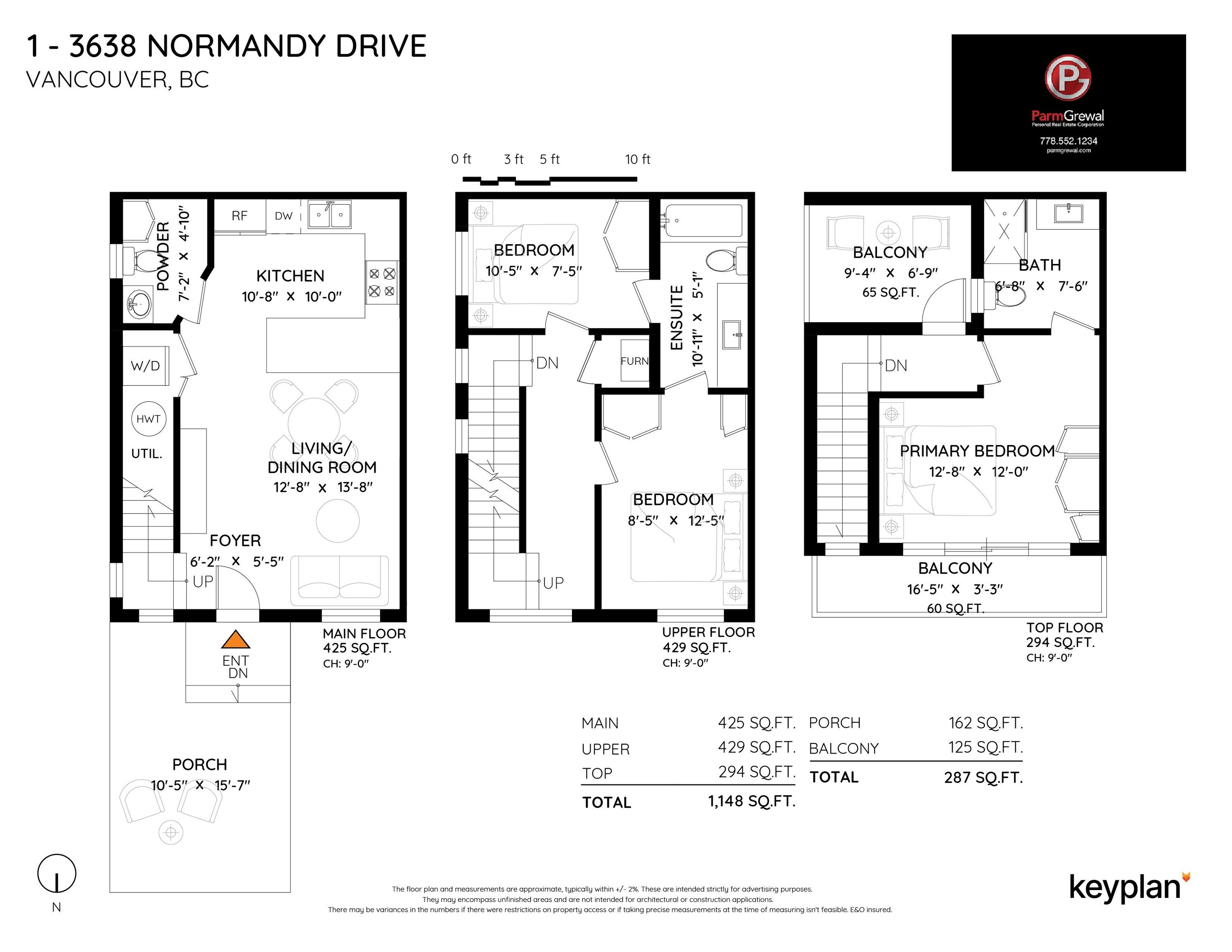 1-3638 Normandy Drive, Vancouver, BC, V5M 2G3