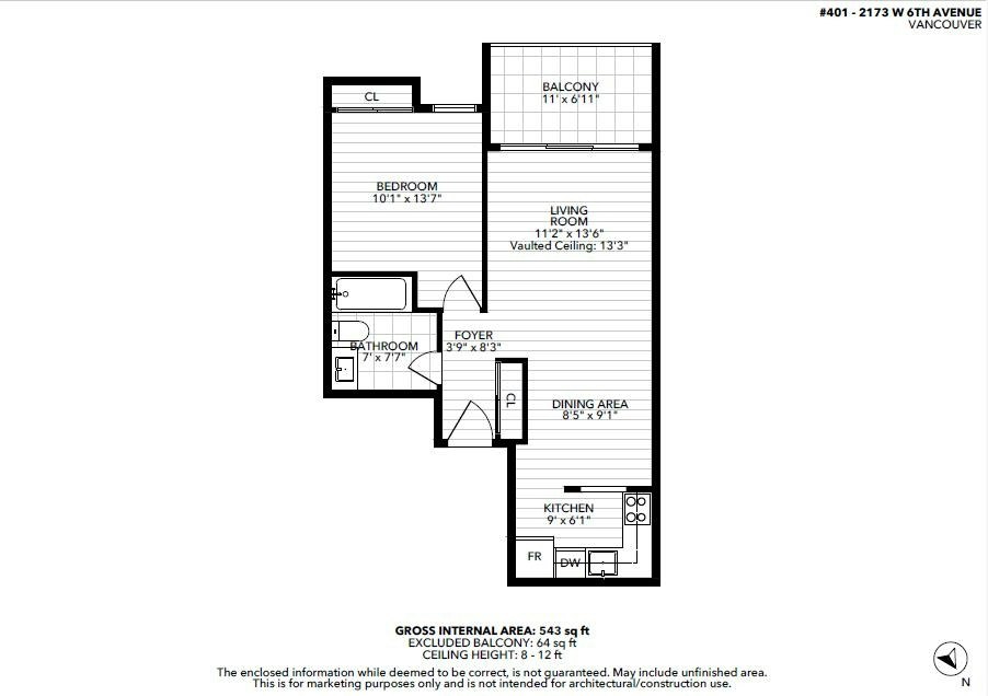 401-2173 W 6 Avenue, Vancouver, BC, V6K 1V5 - 40