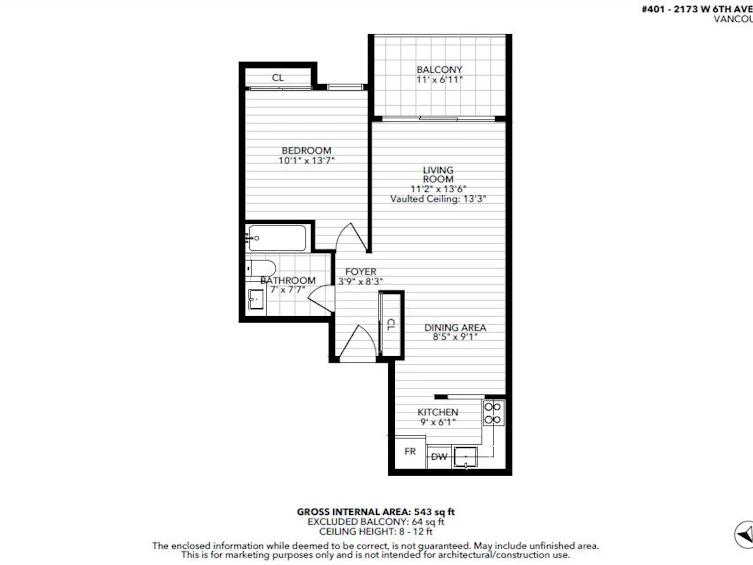 401-2173 W 6 Avenue, Vancouver, BC, V6K 1V5 - 40