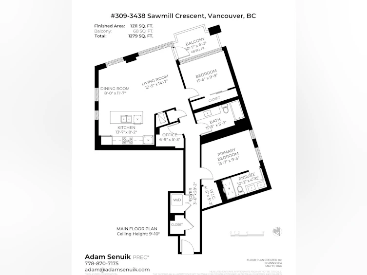 309-3438 Sawmill Crescent, Vancouver, BC, V5S 0E3 - 34