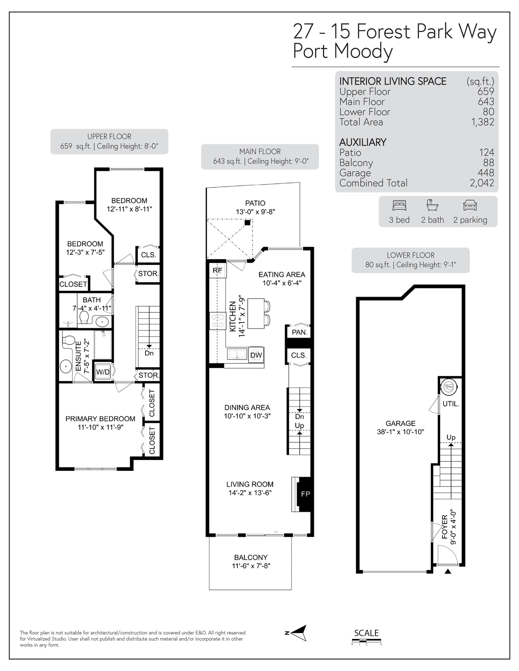 27-15 Forest Park Way, Port Moody, BC, V3H 5G7 - 29