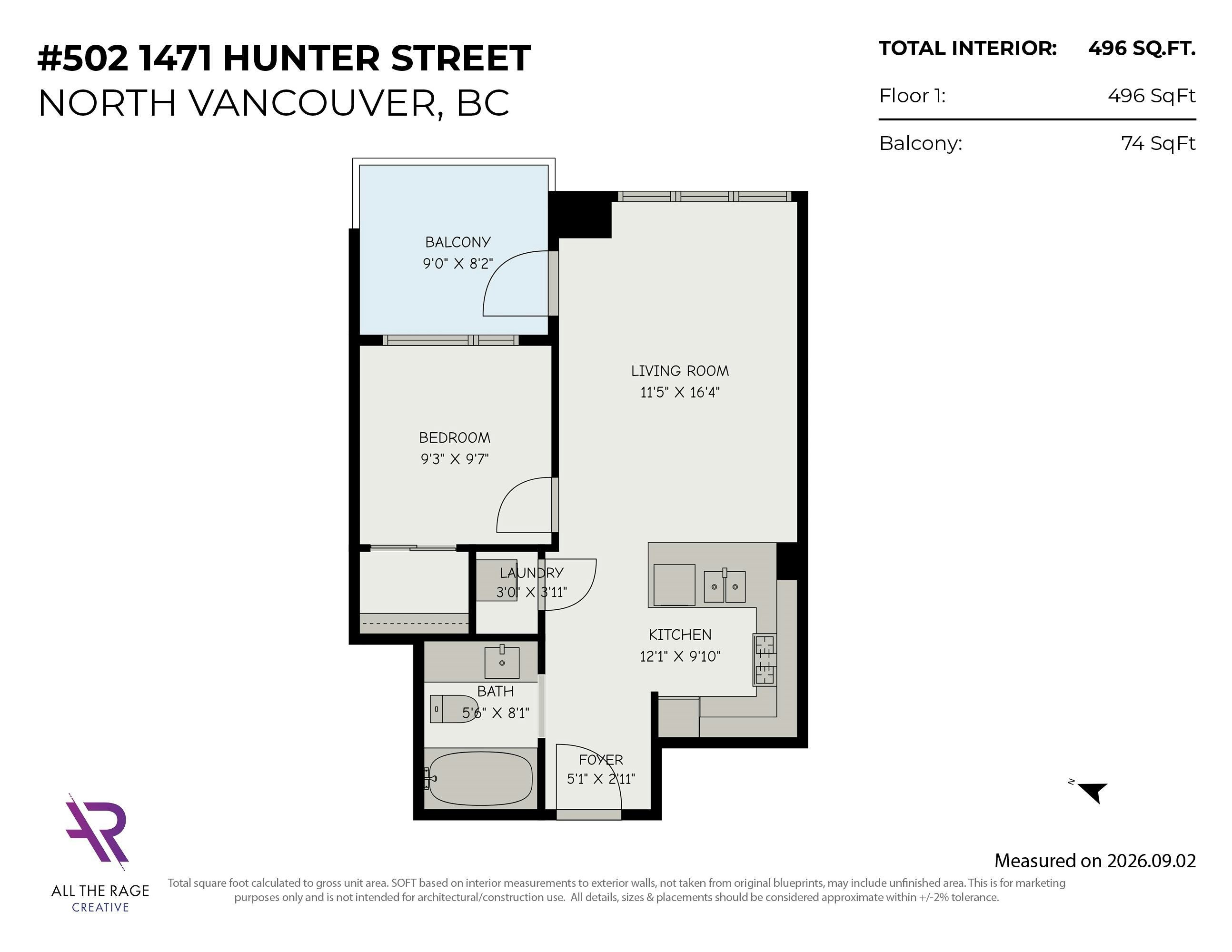502-1471 Hunter Street, North Vancouver, BC, V7J 1H3 - 24