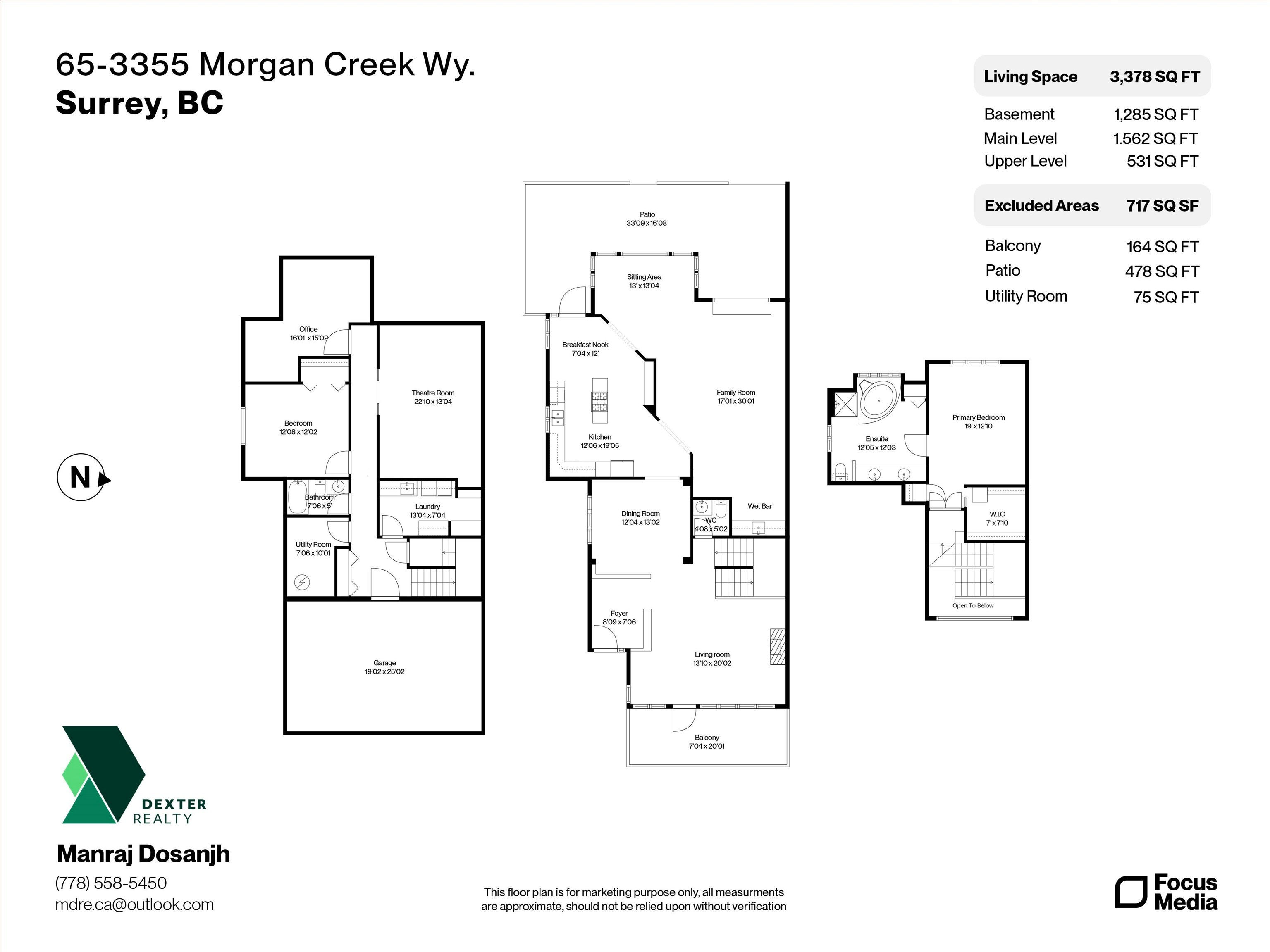 65-3355 Morgan Creek Way, Surrey, BC, V3Z 0J9 - 23