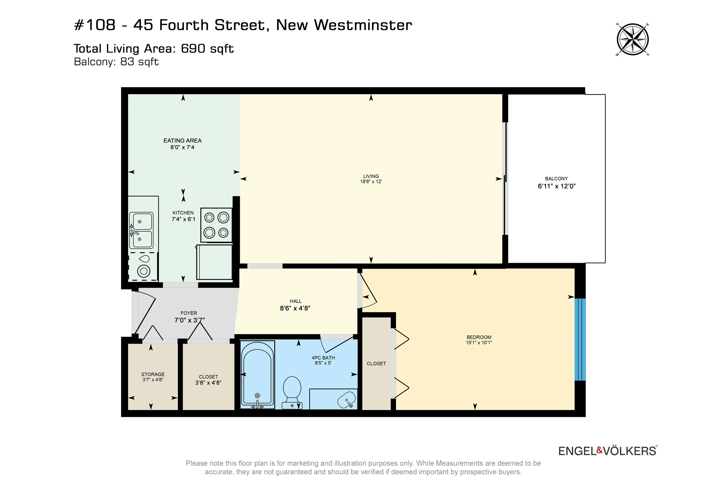 108-45 Fourth Street, New Westminster, BC, V3L 5H7 - 20
