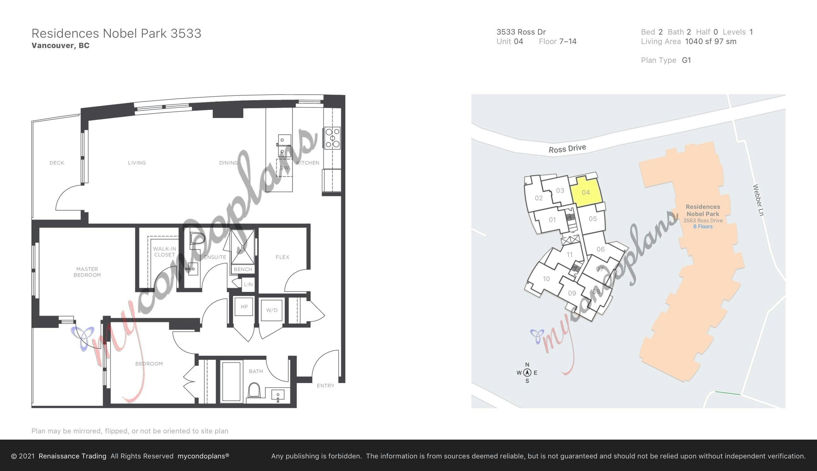 900-3533 Ross Drive, Vancouver, BC, V6S 0L3 - 3