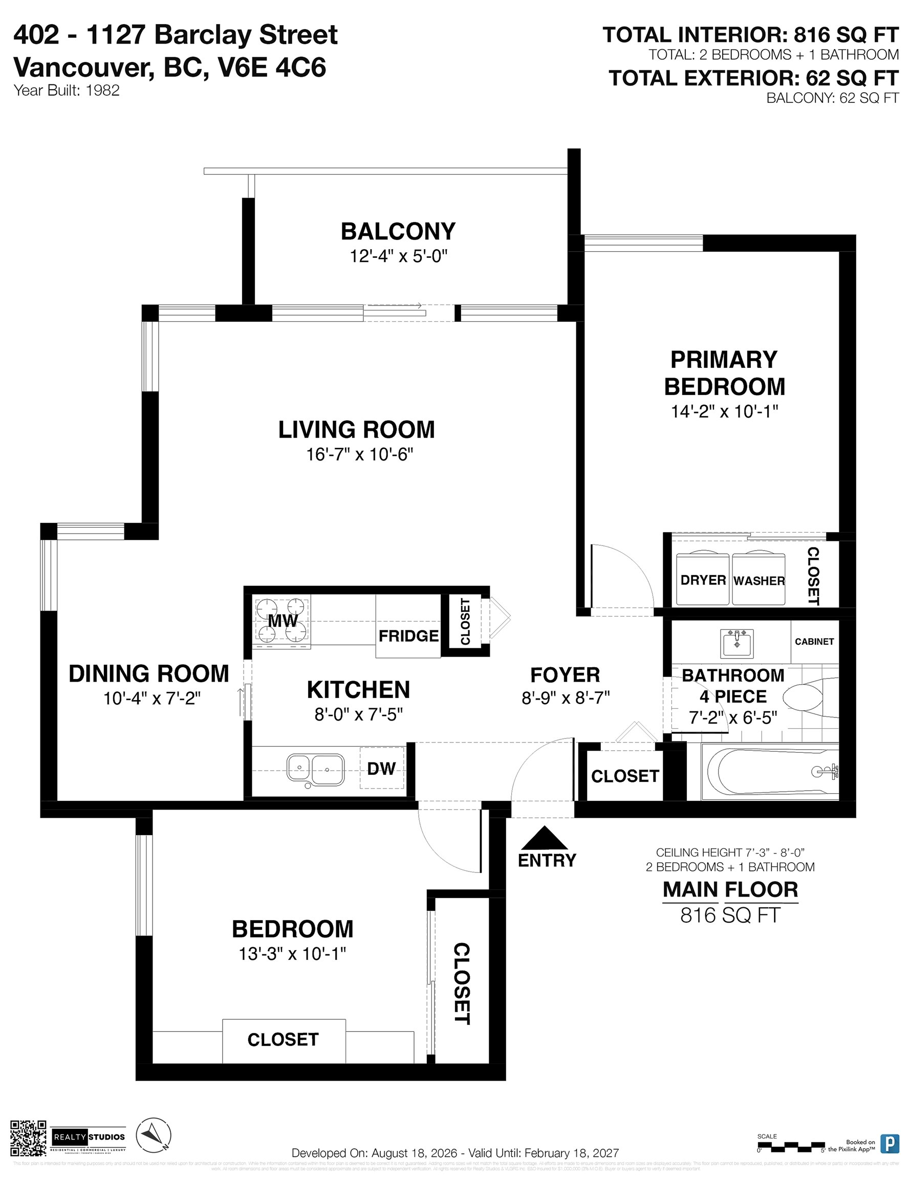 402-1127 Barclay Street, Vancouver, BC, V6E 4C6 - 21