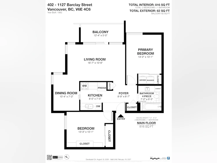 402-1127 Barclay Street, Vancouver, BC, V6E 4C6 - 21