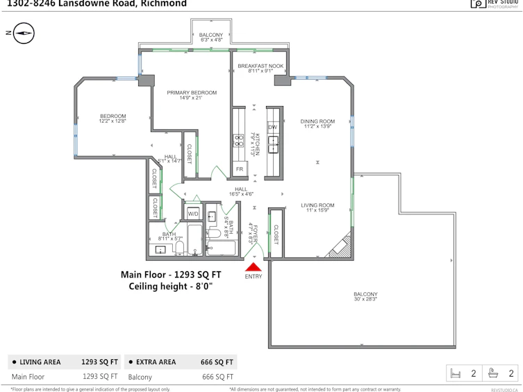 1302-8246 Lansdowne Road, Richmond, BC, V6X 3Y4 - 19