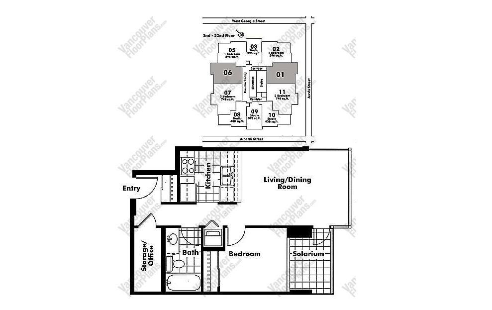 1601-1331 Alberni Street, Vancouver, BC, V6E 4N9 - 16
