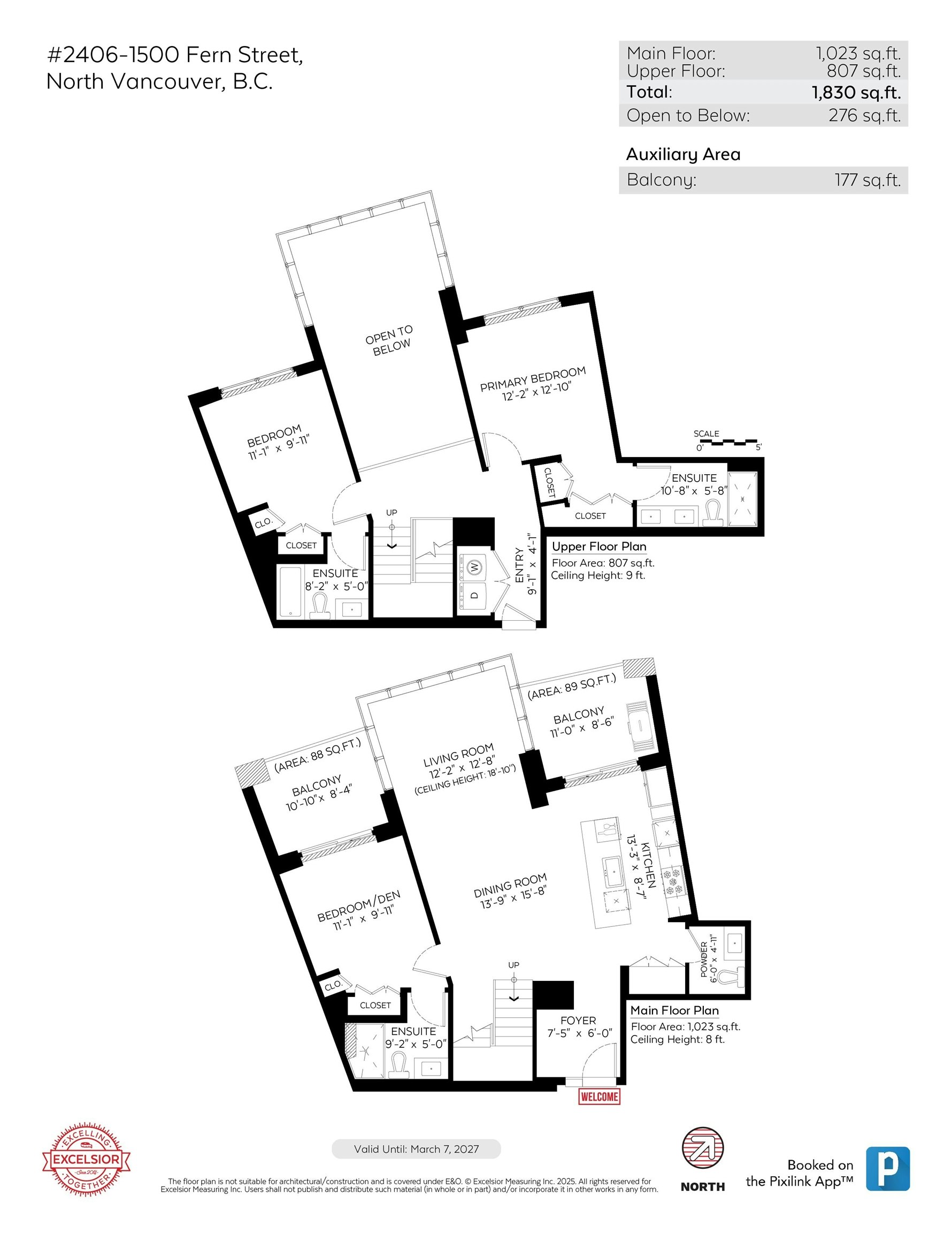 2406-1500 Fern Street, North Vancouver, BC, V7J 0E6 - 25