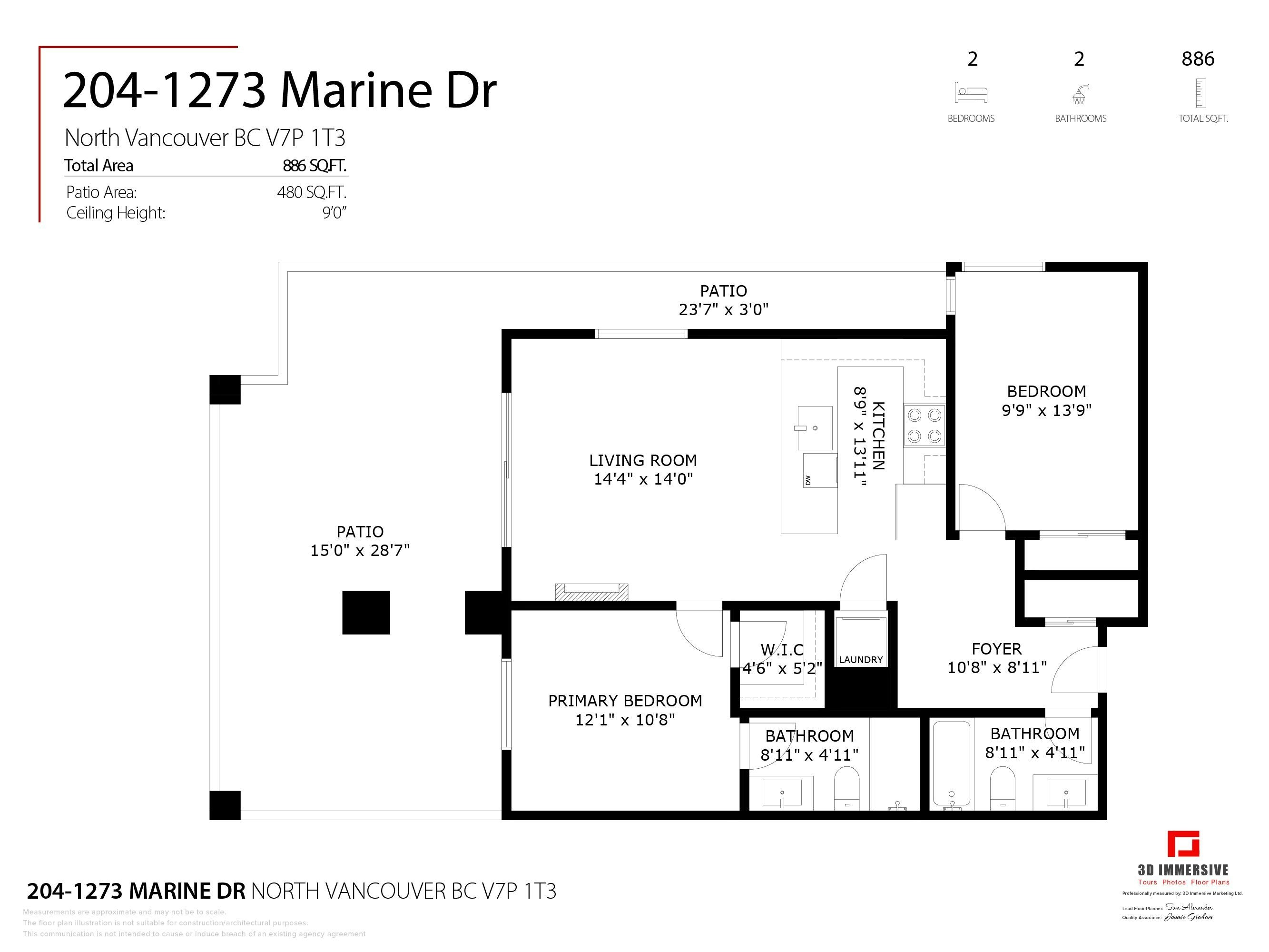 204-1273 Marine Drive, North Vancouver, BC, V7P 1T3 - 28