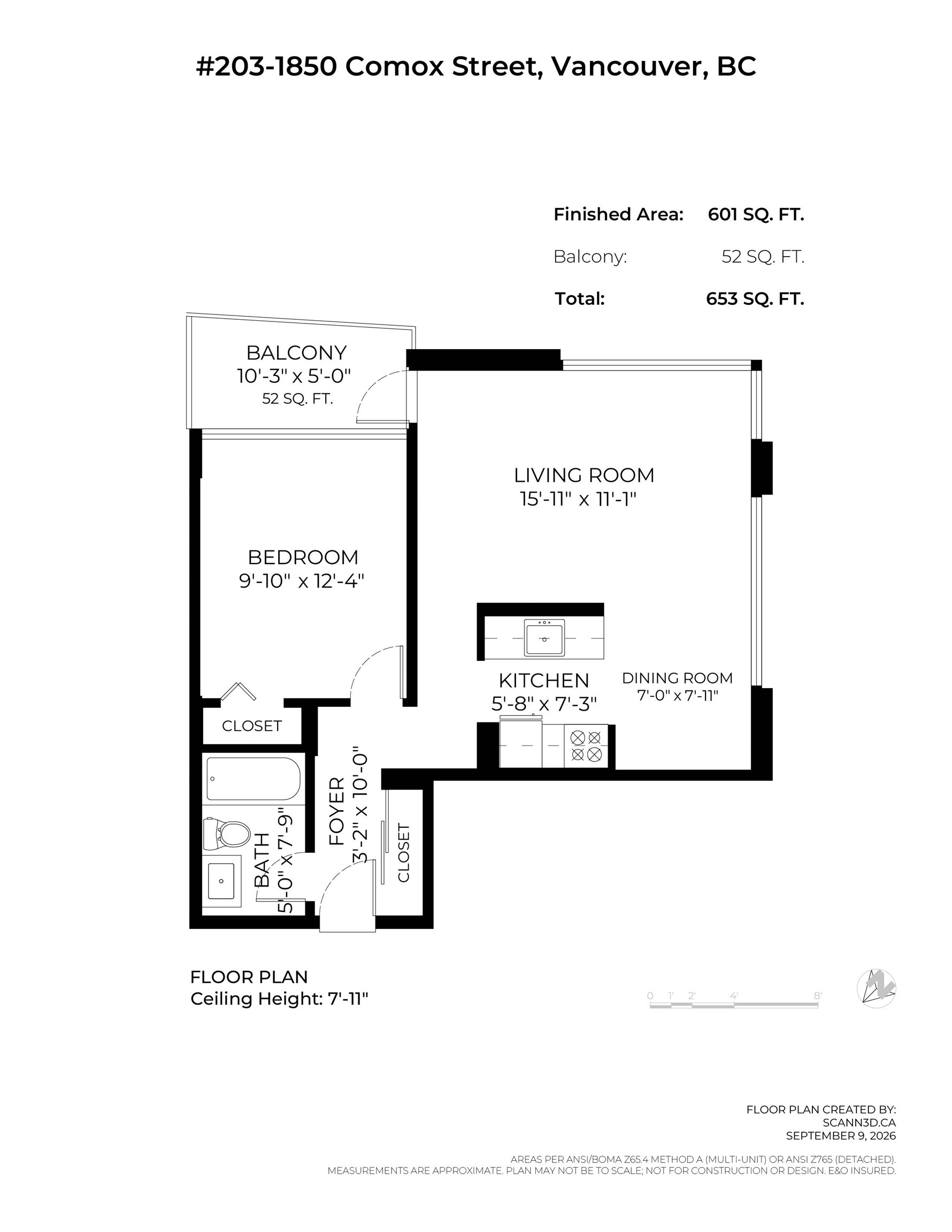 203-1850 Comox Street, Vancouver, BC, V6G 1R3 - 33
