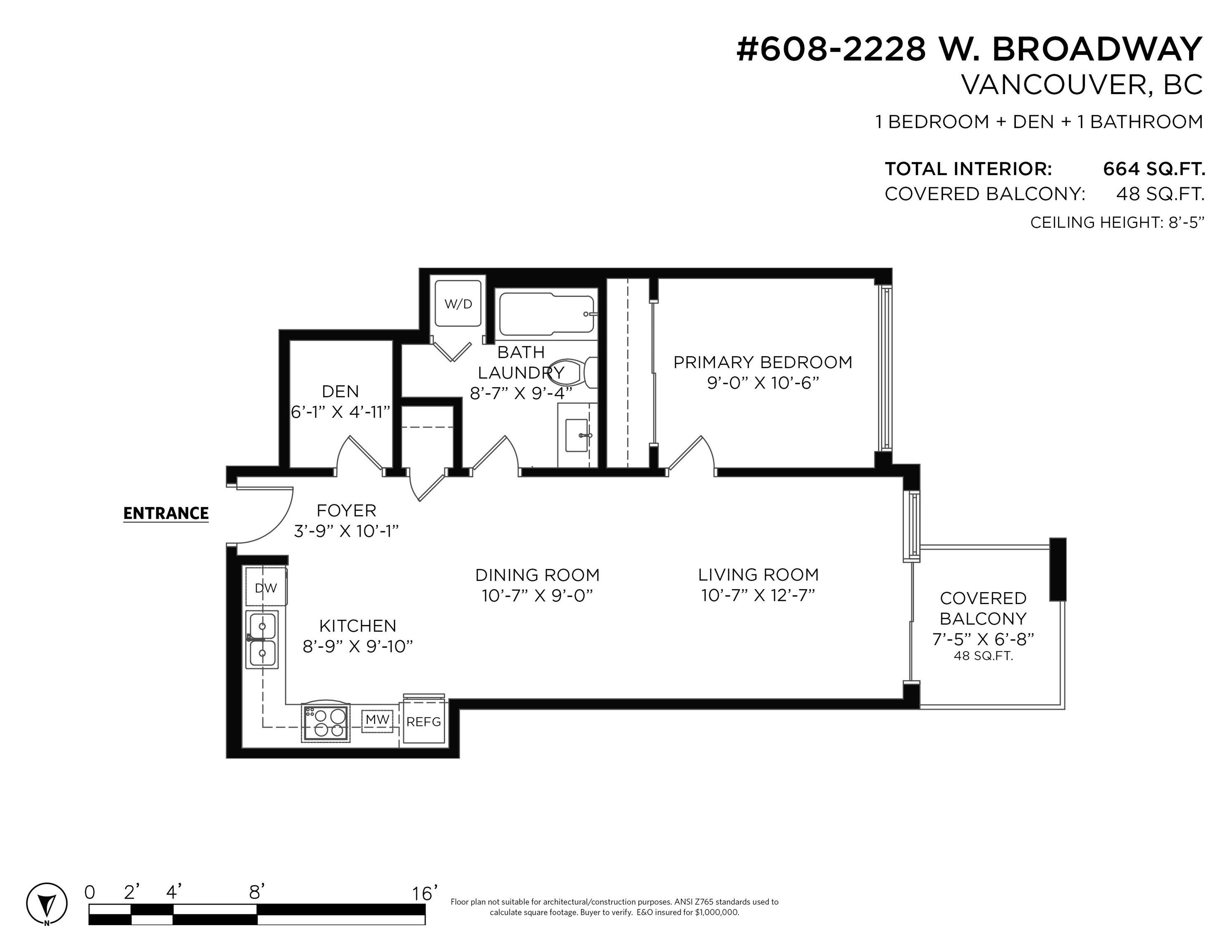 608-2228 W Broadway, Vancouver, BC, V6K 0B1 - 27