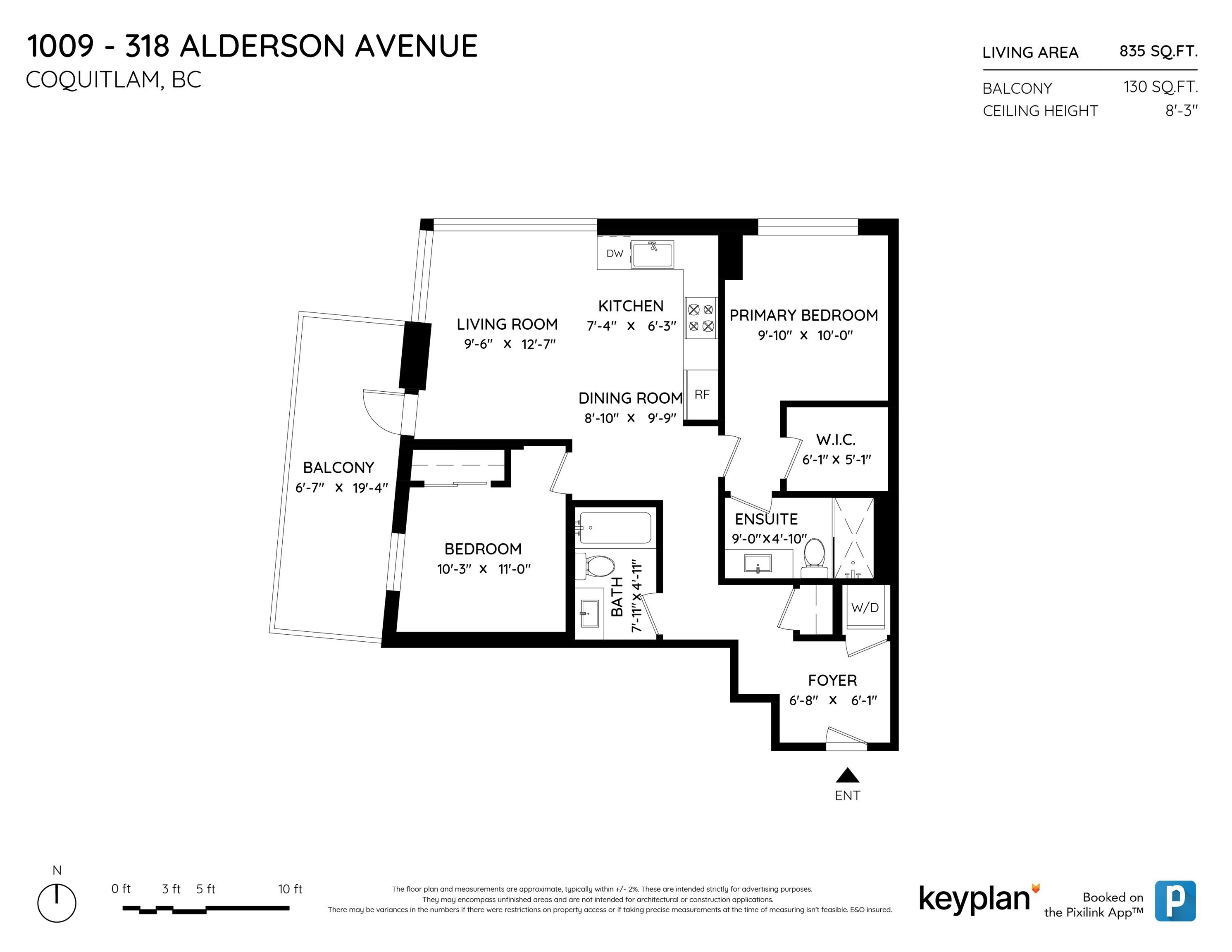1009-318 Alderson Avenue, Coquitlam, BC, V3K 0J1 - 24