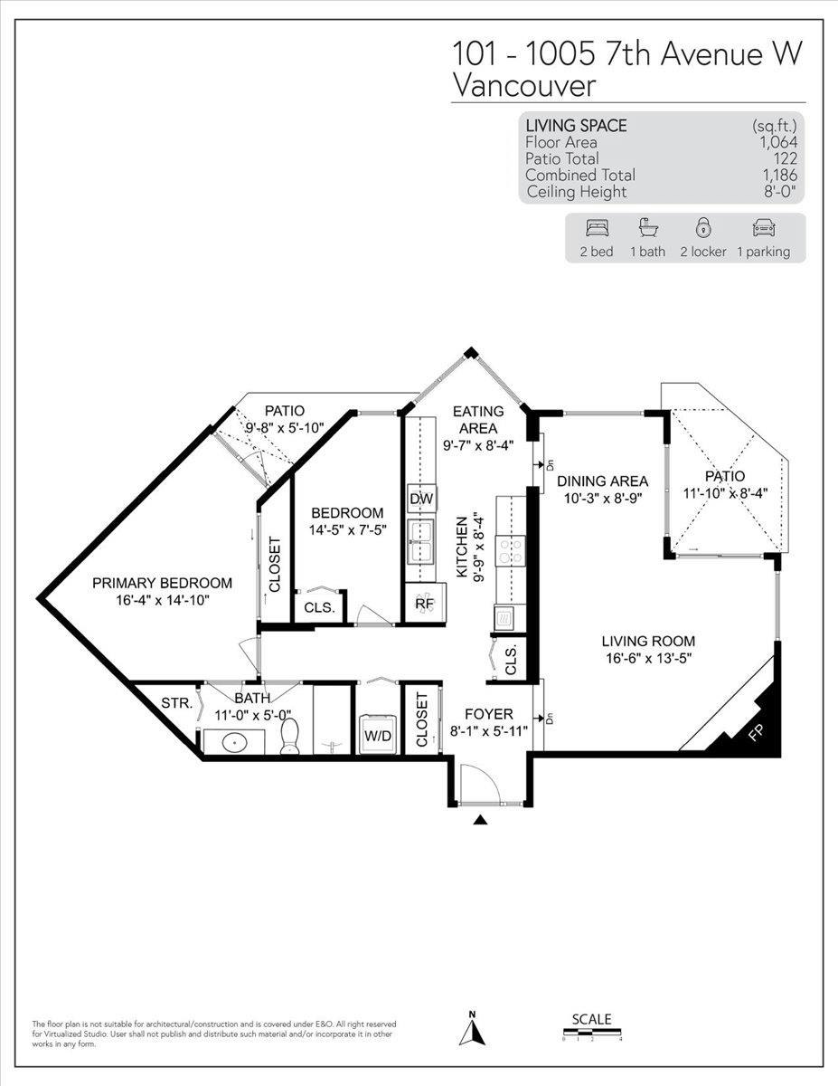 101-1005 W 7th Avenue, Vancouver, BC, V6H 1B2 - 17