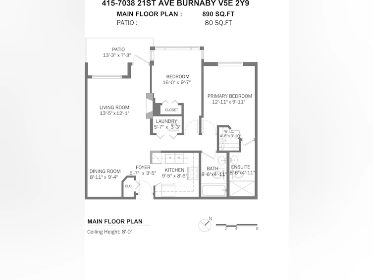 415-7038 21st Avenue, Burnaby, BC, V5E 2Y9 - 21