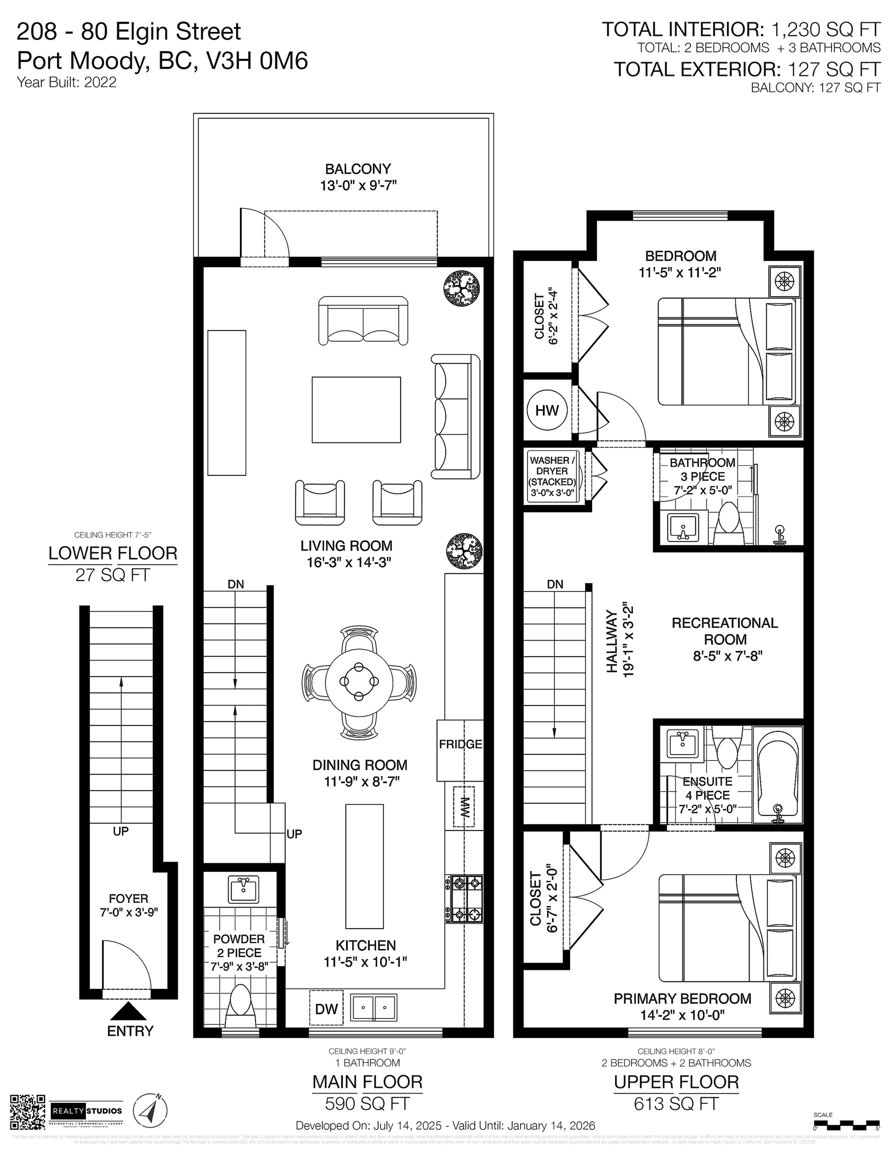 208-80 Elgin Street, Port Moody, BC, V3H 0M6 - 34