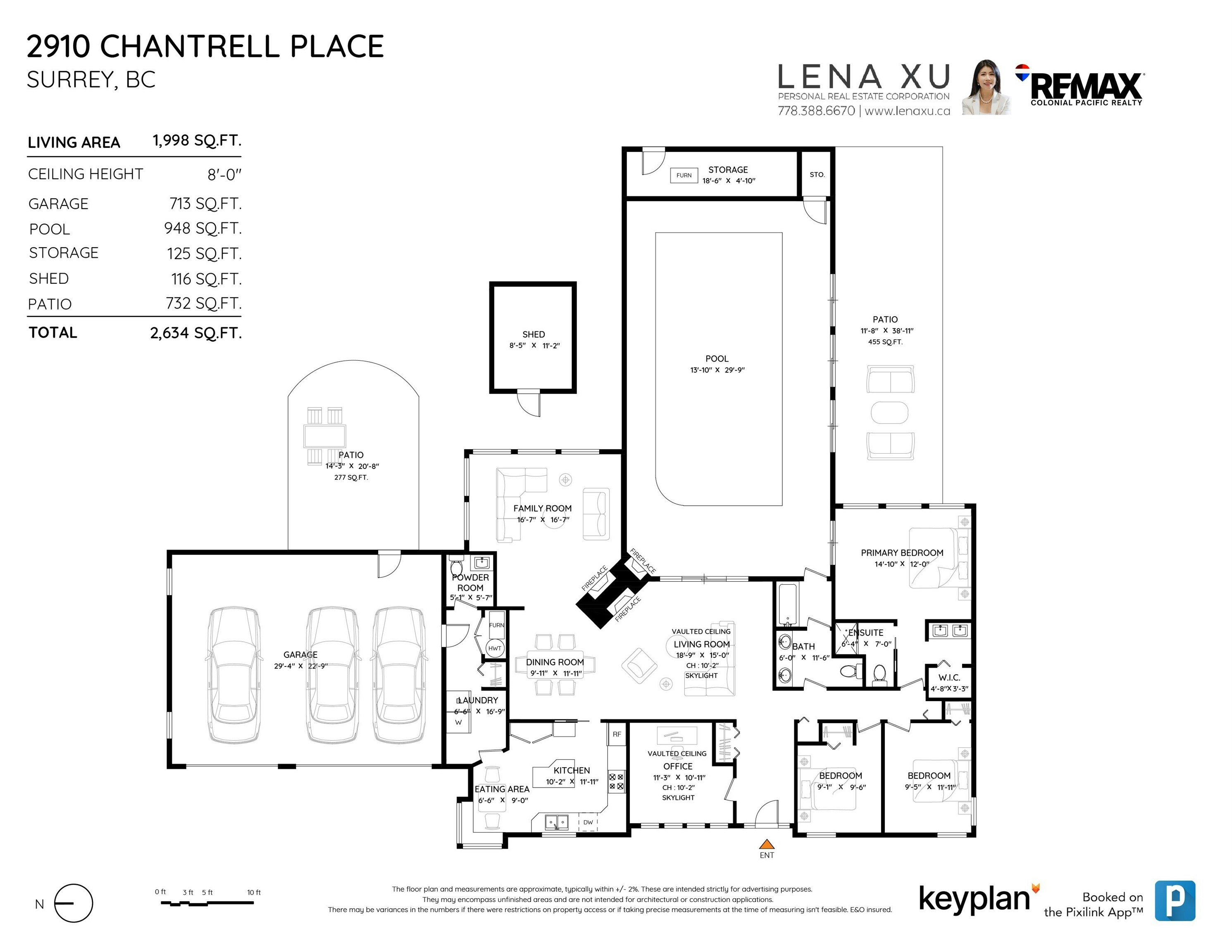 2910 Chantrell Place, Surrey, BC, V4A 4A5 - 2