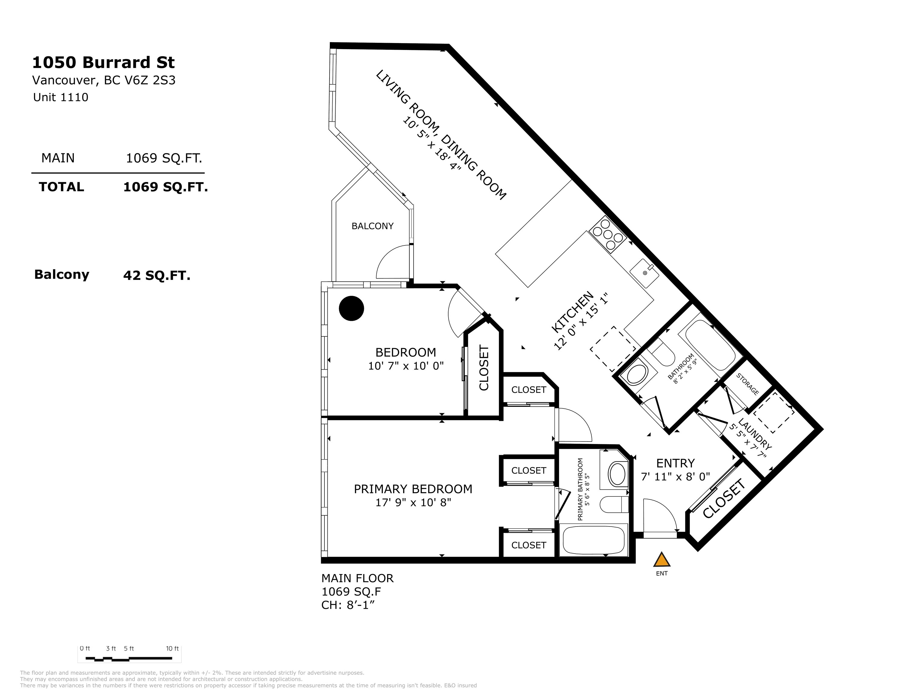 1110-1050 Burrard Street, Vancouver, BC, V6Z 2S3 - 27