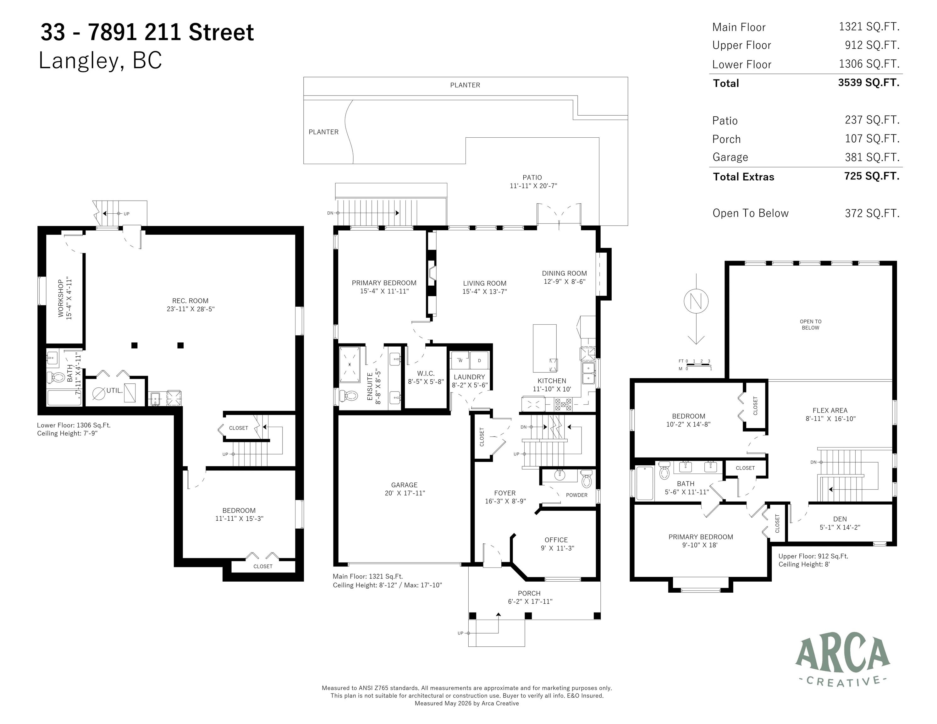 33-7891 211 Street, Langley, BC, V2Y 0L5 - 2
