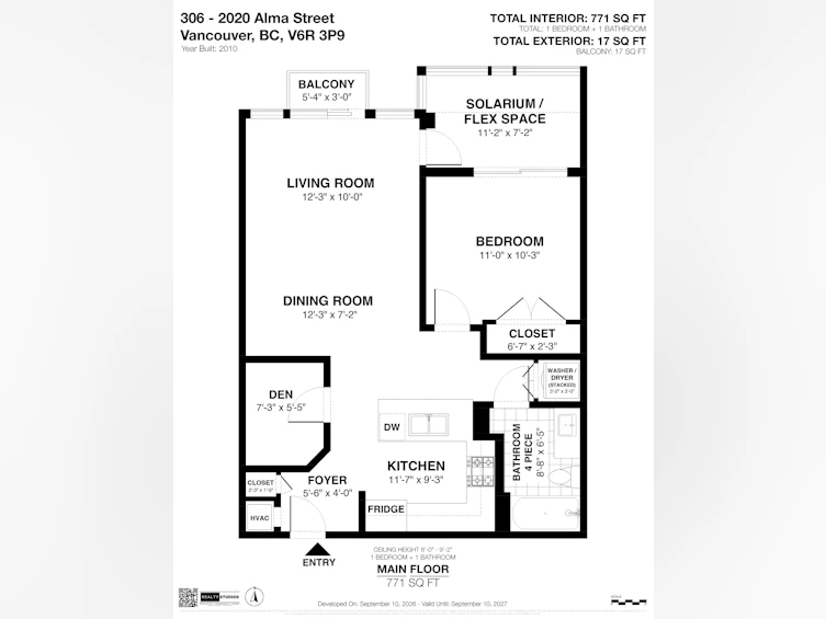 306-2020 Alma Street, Vancouver, BC, V6R 3P9 - 39