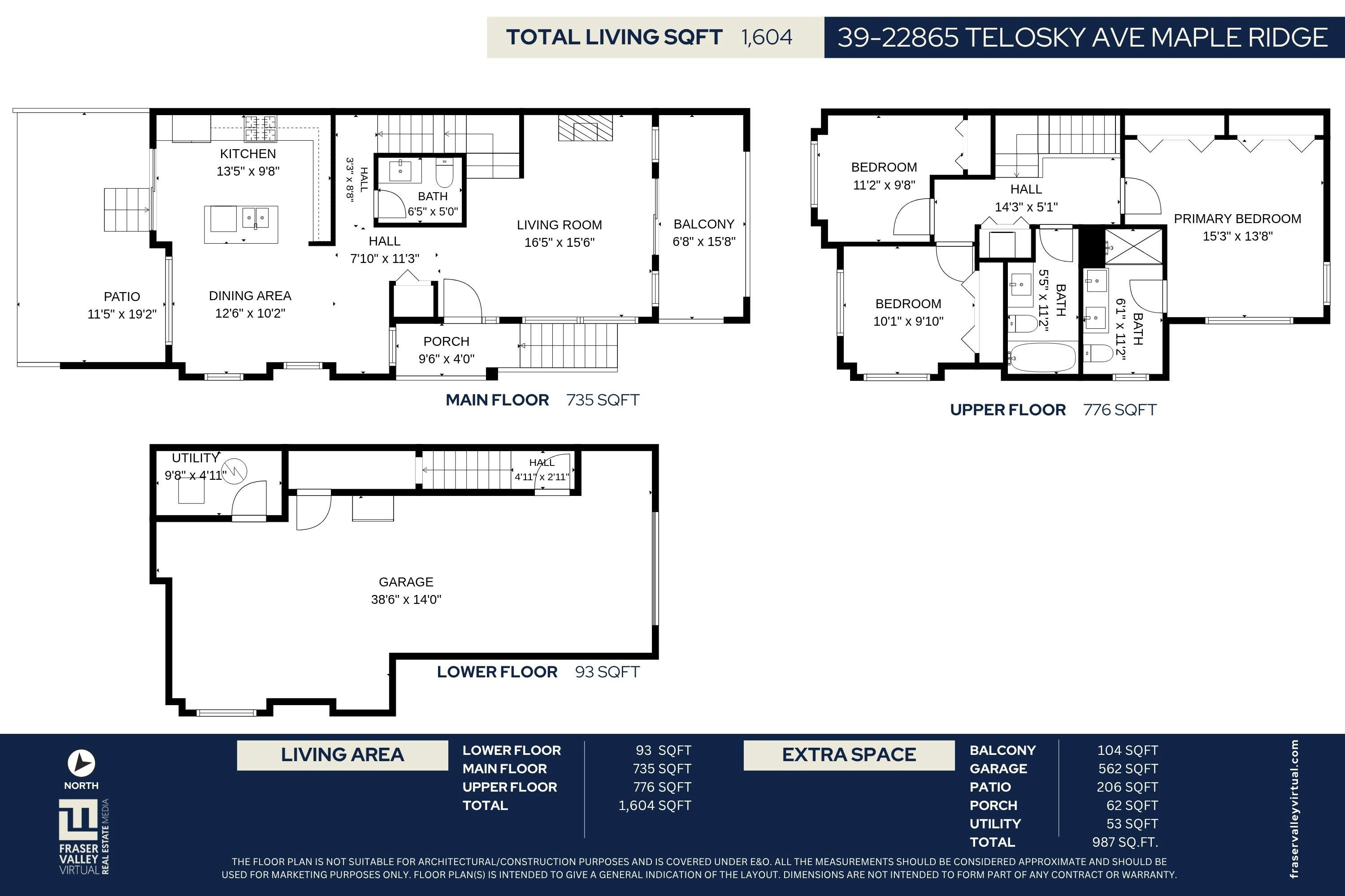39-22865 Telosky Avenue, Maple Ridge, BC, V2X 8Z9 - 39