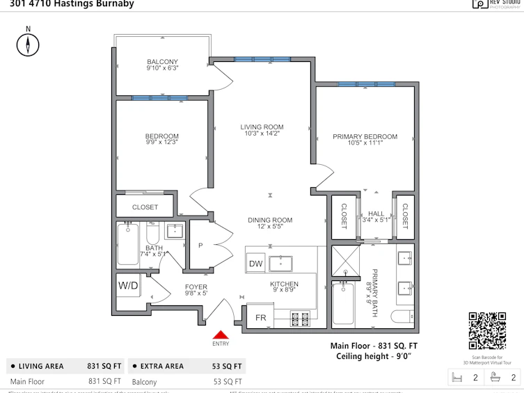 301-4710 Hastings Street, Burnaby, BC, V5C 2K7 - 24