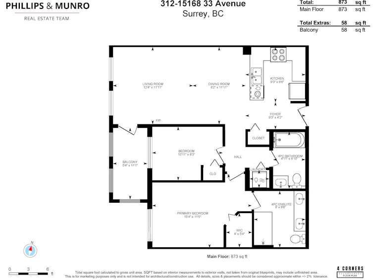 312-15168 33 Avenue, Surrey, BC, V3Z 0N7 - 32