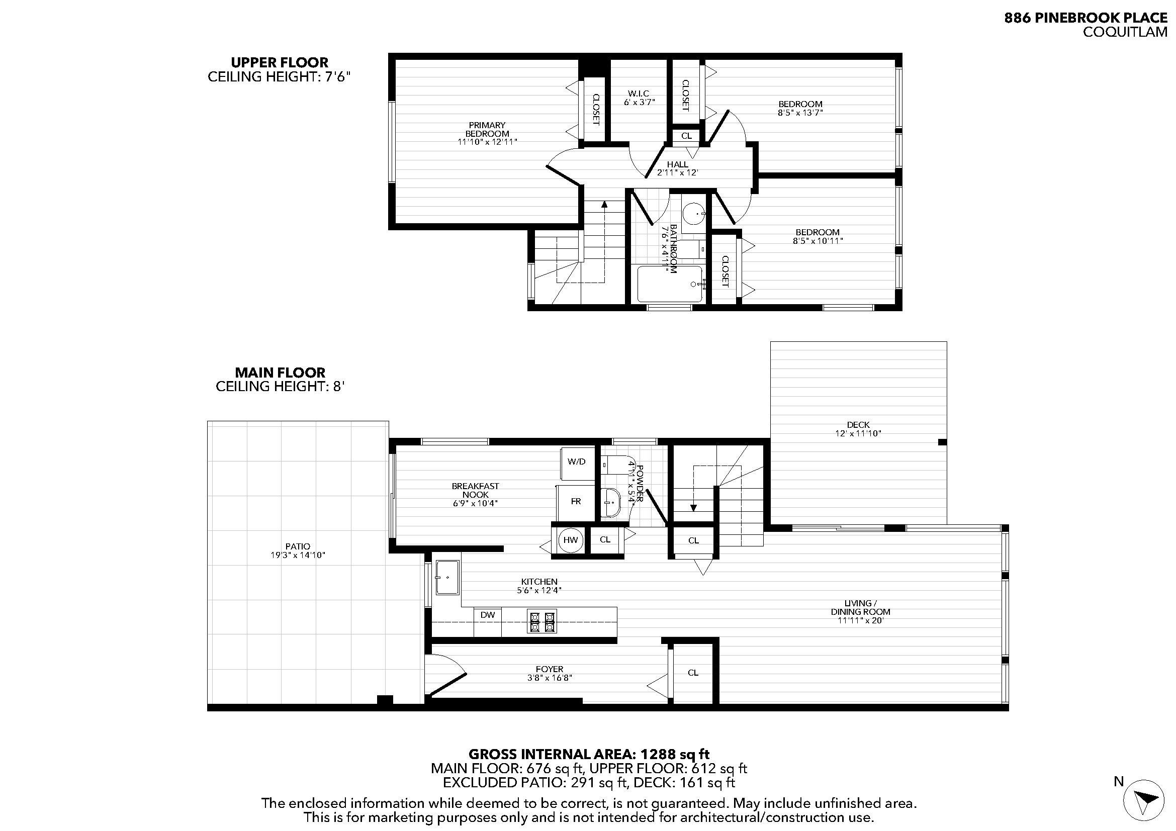 886 Pinebrook Place, Coquitlam, BC, V3C 4B9 - 34