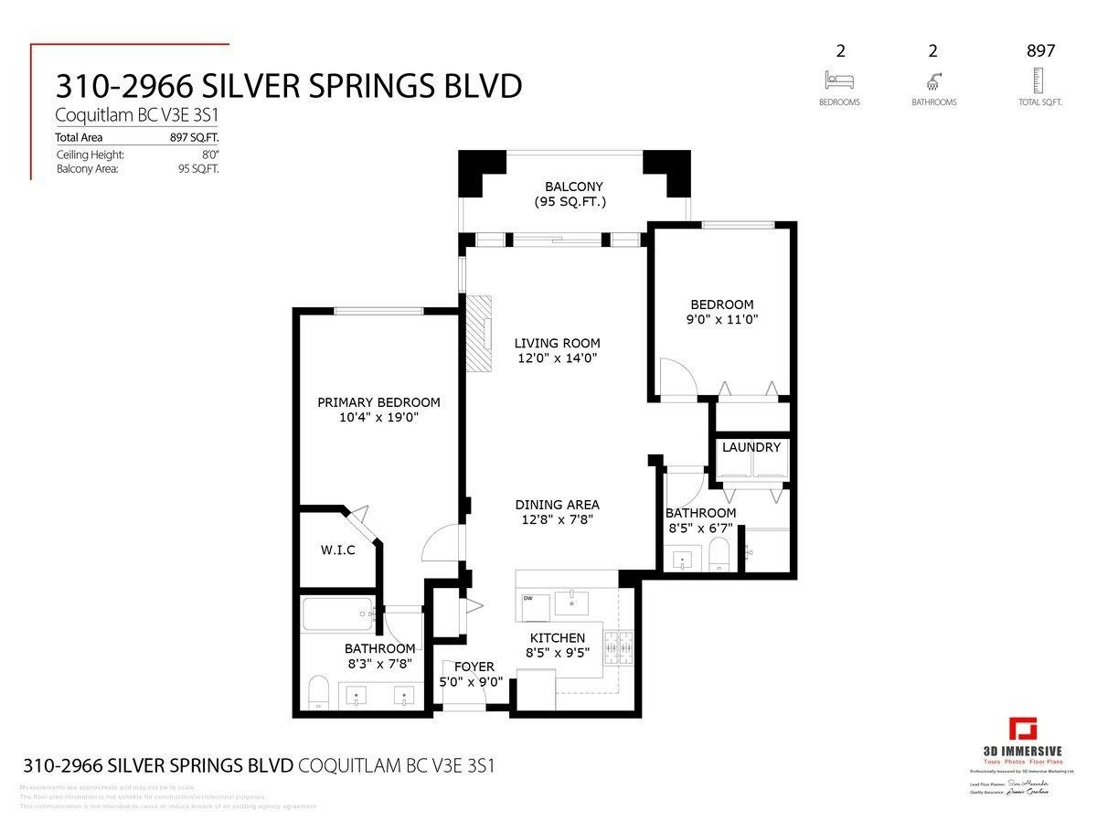 310-2966 Silver Springs Boulevard, Coquitlam, BC, V3E 3S1 - 39