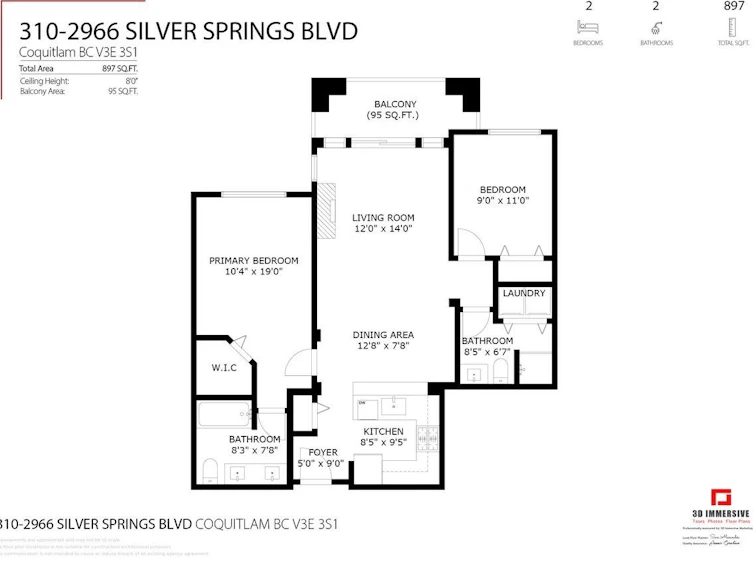 310-2966 Silver Springs Boulevard, Coquitlam, BC, V3E 3S1 - 39