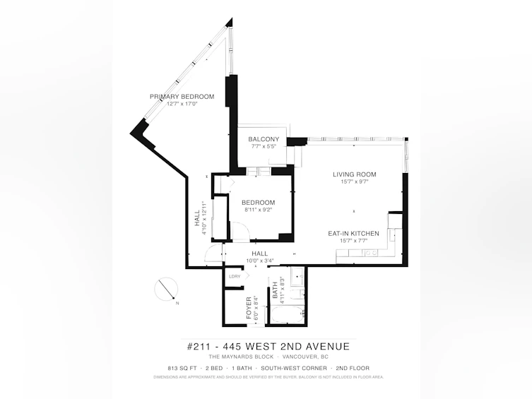 211-445 W 2nd Avenue, Vancouver, BC, V5Y 0E8 - 39
