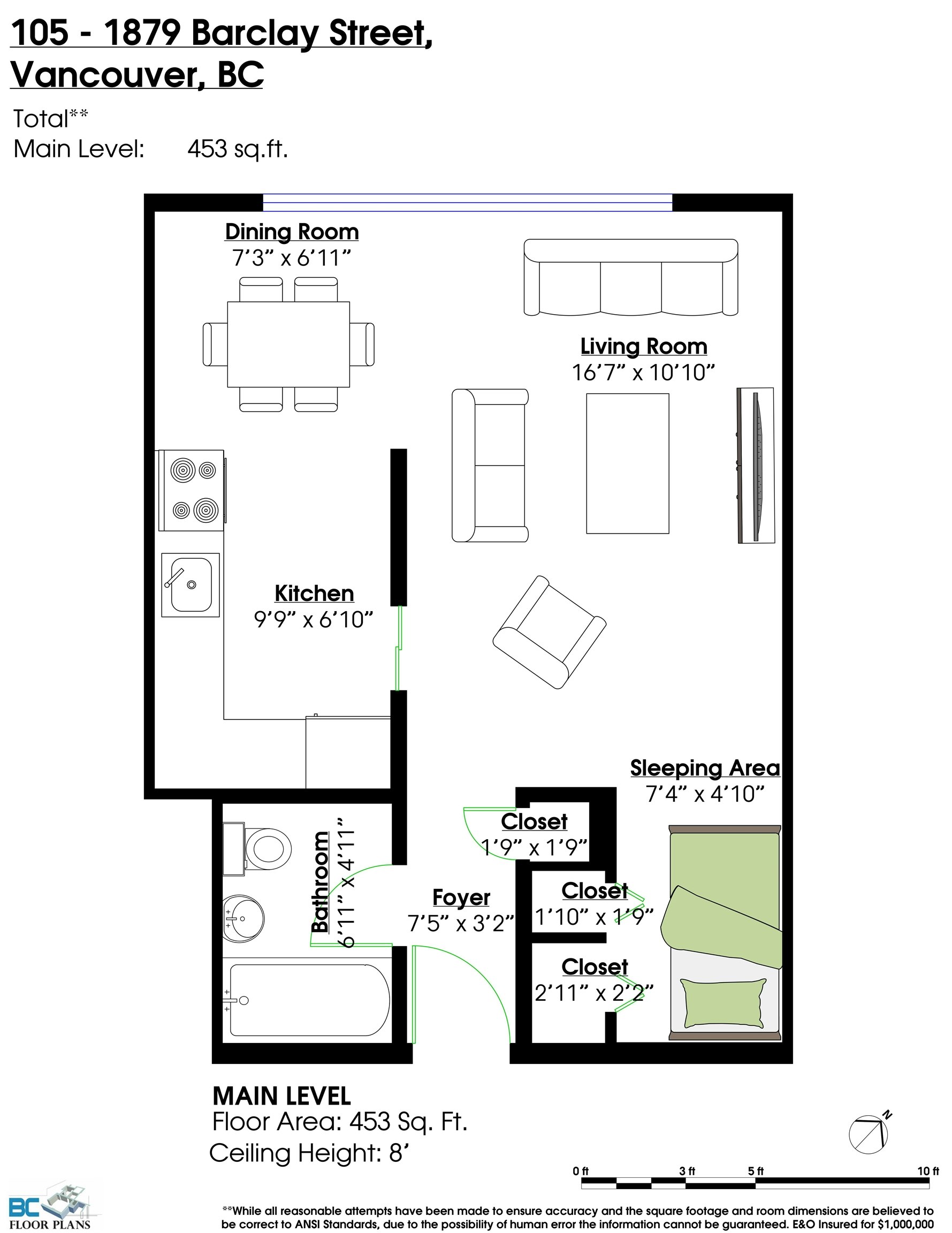 105-1879 Barclay Street, Vancouver, BC, V6G 1K7 - 18