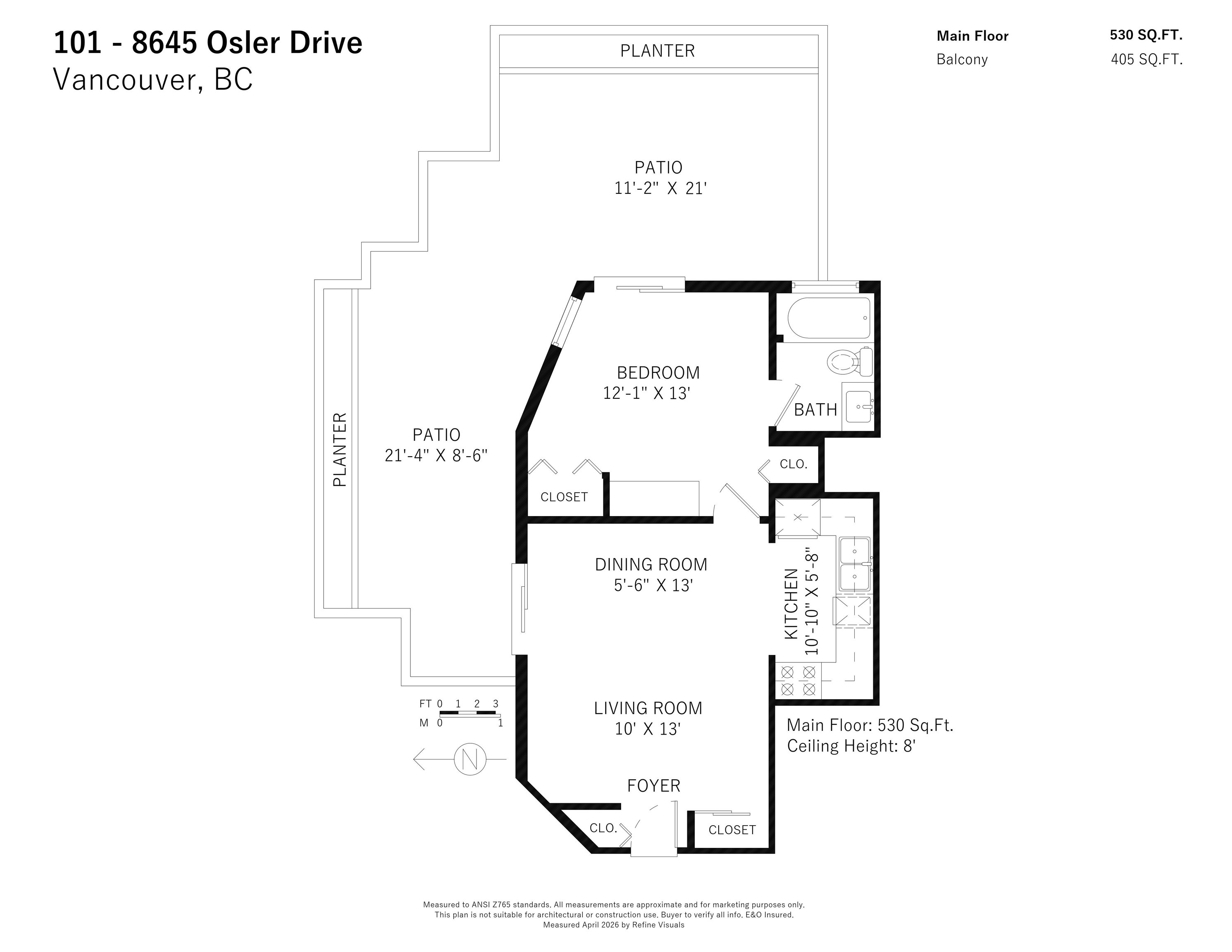 101-8645 Osler Street, Vancouver, BC, V6P 4E6 - 26