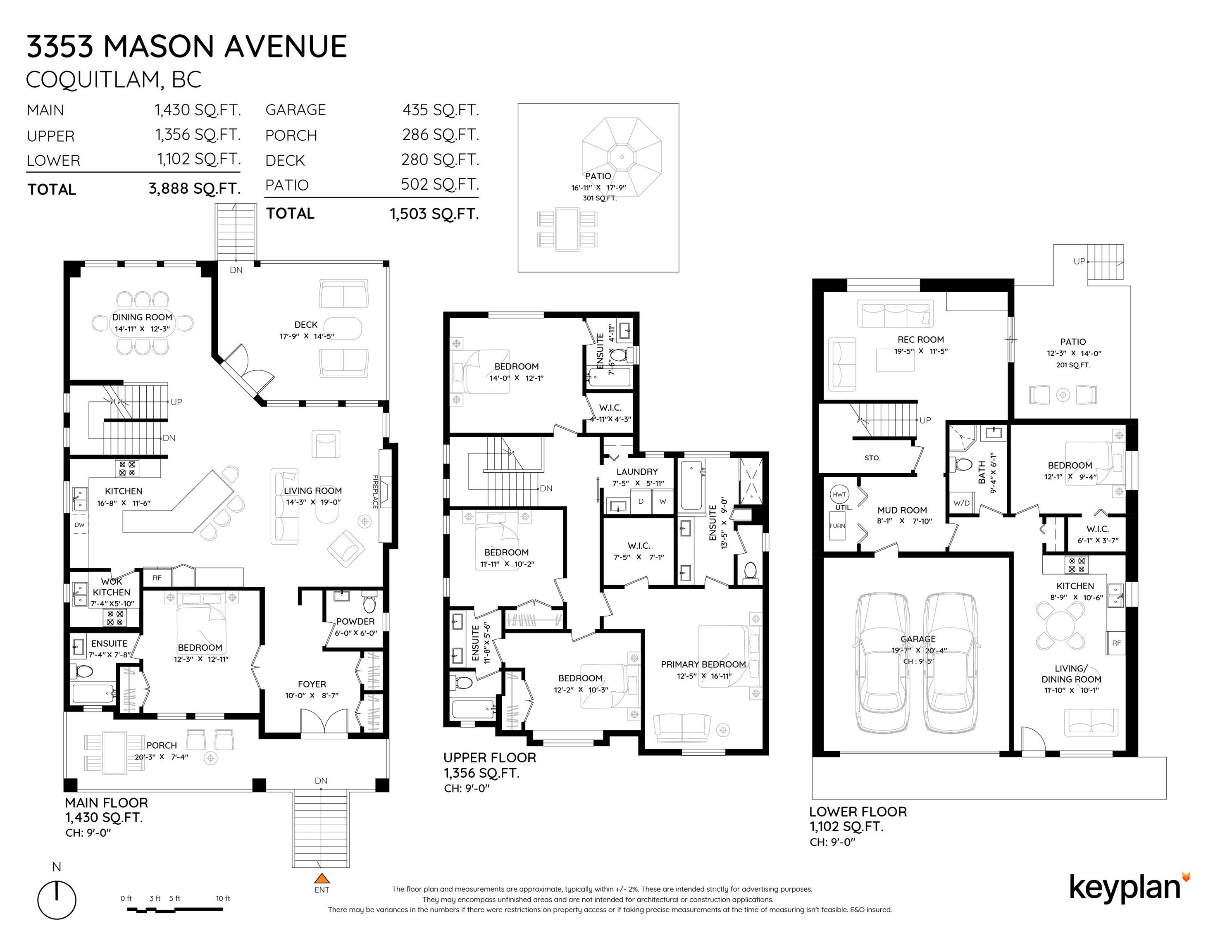3353 Mason Avenue, Coquitlam, BC, V3B 7M9 - 40