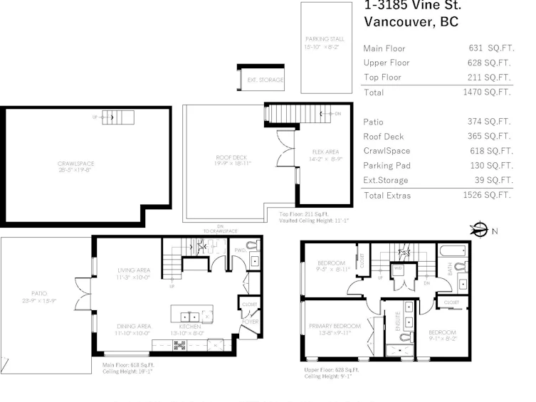1-3185 Vine Street, Vancouver, BC, V6K 3B5 - 29